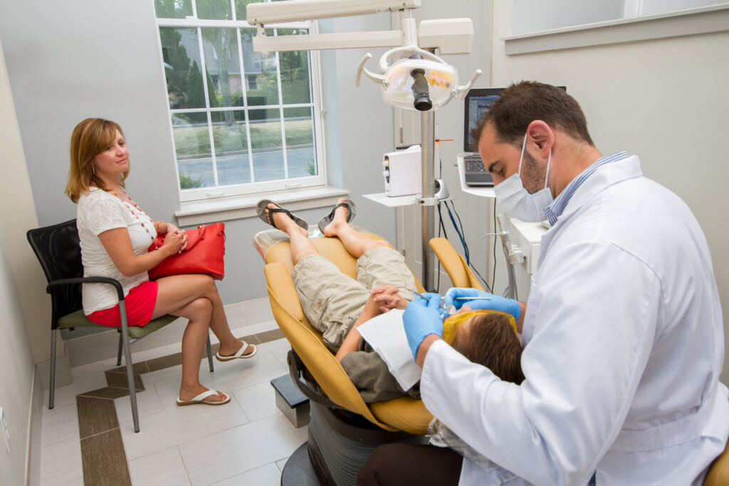 faust orthodontics exam room